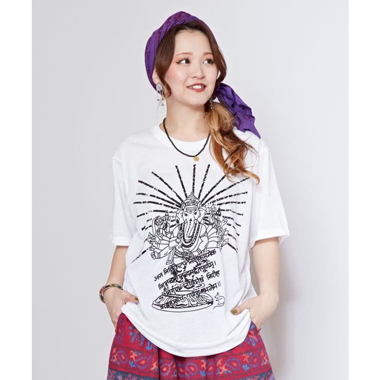 【チャイハネ】ガネブルメンズTシャツ | アミナコレクション | 詳細画像4 