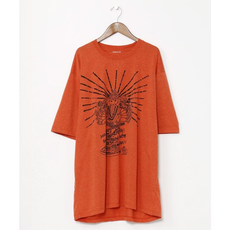 オレンジ | 【チャイハネ】ガネブルメンズTシャツ | アミナコレクション