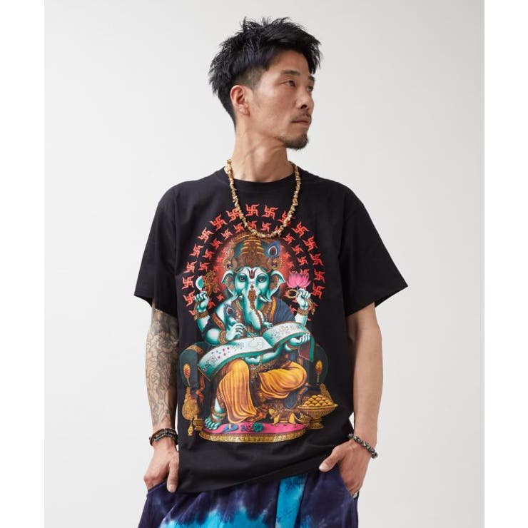 【チャイハネ】ディヴィナラメンズＴシャツ | アミナコレクション  | 詳細画像6 