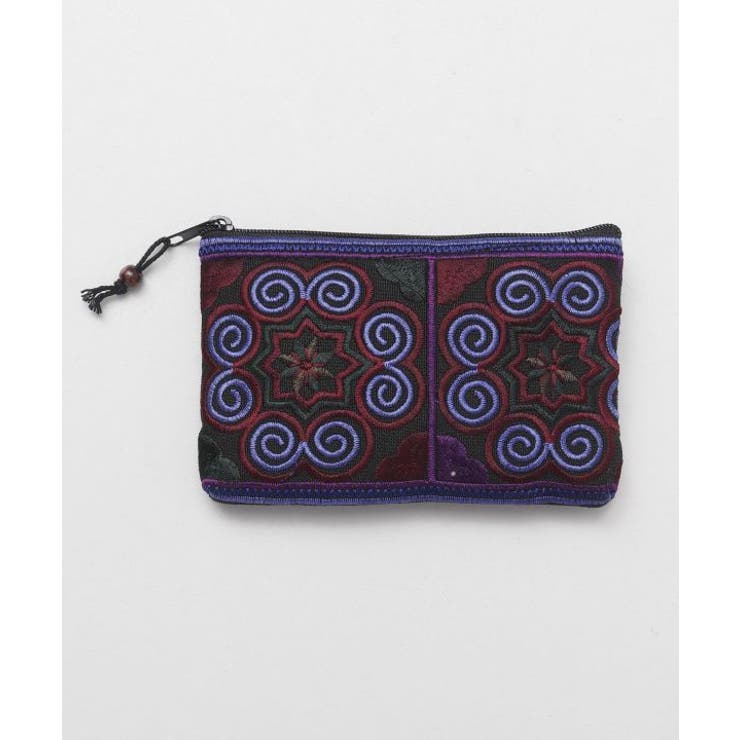 ブルー | 【チャイハネ】タイステッチポーチ | アミナコレクション 