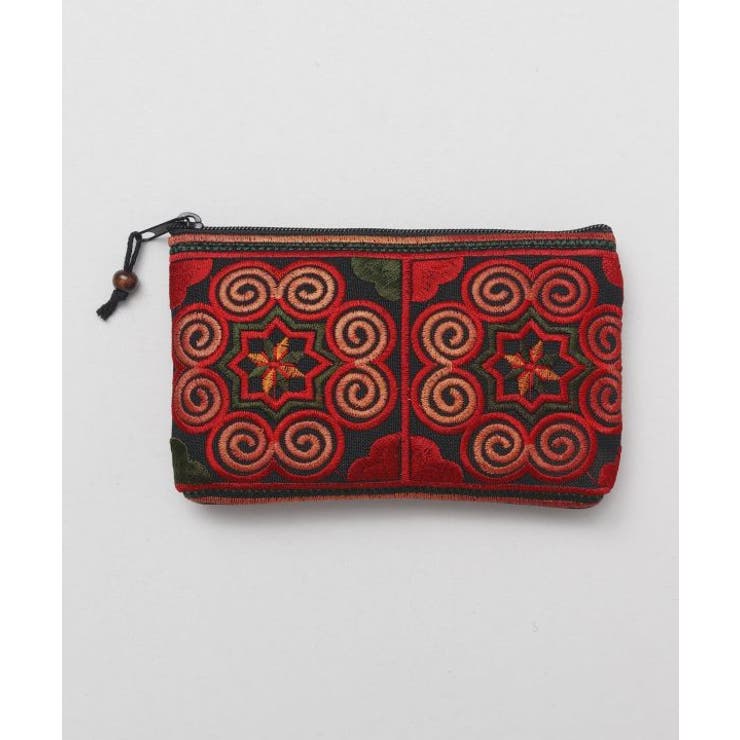 オレンジ | 【チャイハネ】タイステッチポーチ | アミナコレクション 