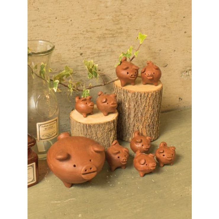 ブラウン | 【チャイハネ】＜幸運＞チリラッキーＰＩＧＳサイズ | アミナコレクション 