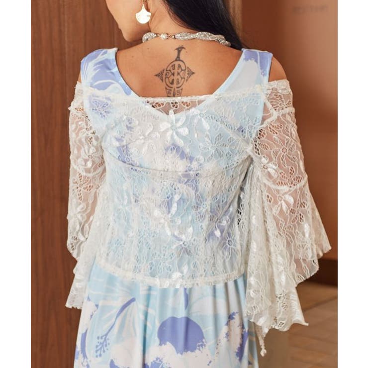 【マウナロア】ティアレレースカーディガン | アミナコレクション  | 詳細画像14 