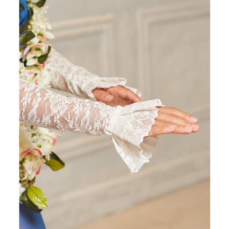 【マウナロア】レースアームカバースカラップ | アミナコレクション  | 詳細画像3 