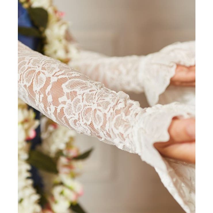 【マウナロア】レースアームカバースカラップ | アミナコレクション  | 詳細画像7 