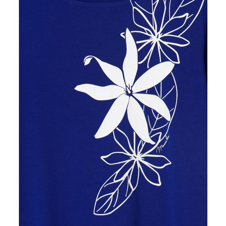 【マウナロア】ティアレリーフTシャツ | アミナコレクション  | 詳細画像6 