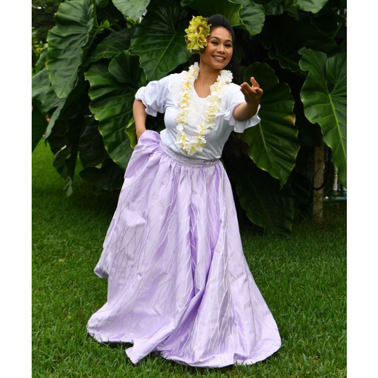 【マウナロア】レースフリルパフ袖トップス | アミナコレクション  | 詳細画像1 