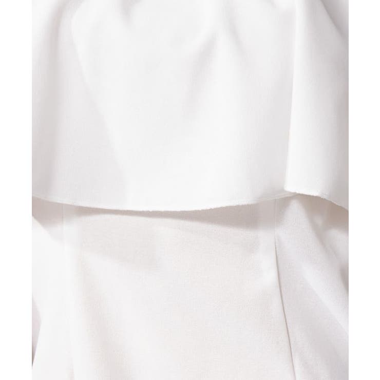 【マウナロア】ワイドフリルシャーリング長袖 | アミナコレクション  | 詳細画像2 