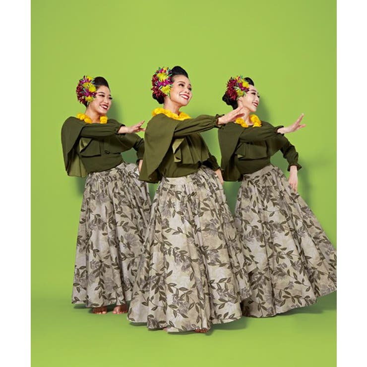 【マウナロア】ワイドフリルシャーリング長袖 | アミナコレクション  | 詳細画像8 