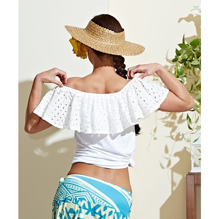 【マウナロア】フレンチフリルトップス | アミナコレクション  | 詳細画像27 