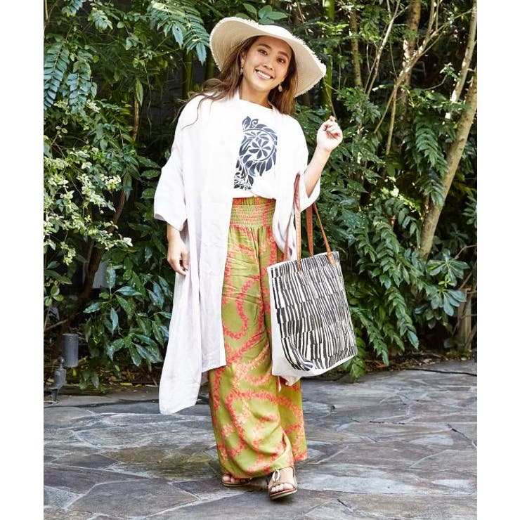 【マウナロア】タタウティアレフレンチＴシャツ | アミナコレクション  | 詳細画像1 