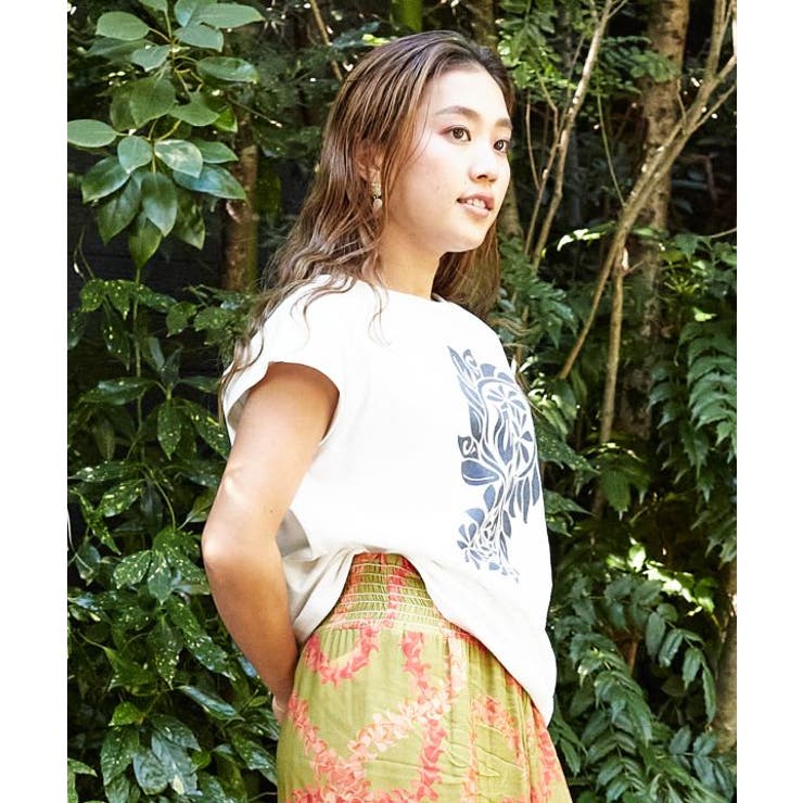 【マウナロア】タタウティアレフレンチＴシャツ | アミナコレクション  | 詳細画像15 