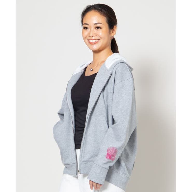 グレー | 【マウナロア】レフアコクーンパーカ | アミナコレクション 