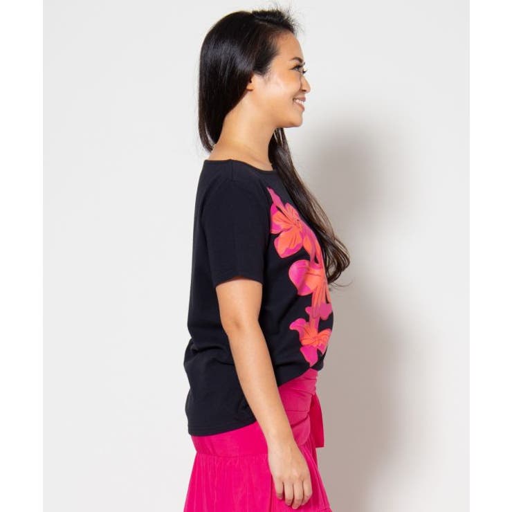 【マウナロア】ハイビスカスＴシャツ | アミナコレクション  | 詳細画像3 