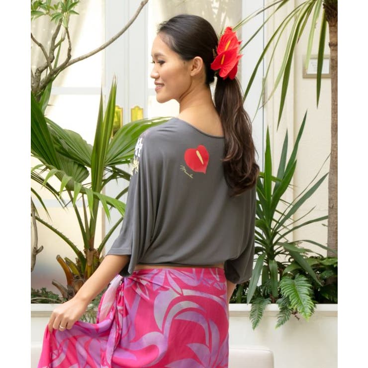 【マウナロア】アンスケニケニドルマントップス | アミナコレクション  | 詳細画像2 