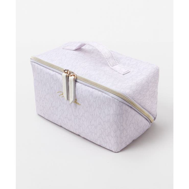 パープル | 【マウナロア】ピカケBOXコスメポーチ | アミナコレクション 