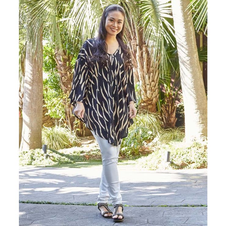 【マウナロア】２ＷＡＹチュニック | アミナコレクション  | 詳細画像1 