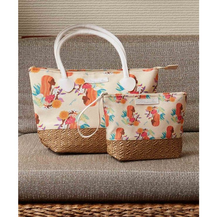 【マウナロア】ブルームポーチ【Mighty Su × Maunaloa】 | アミナコレクション  | 詳細画像1 