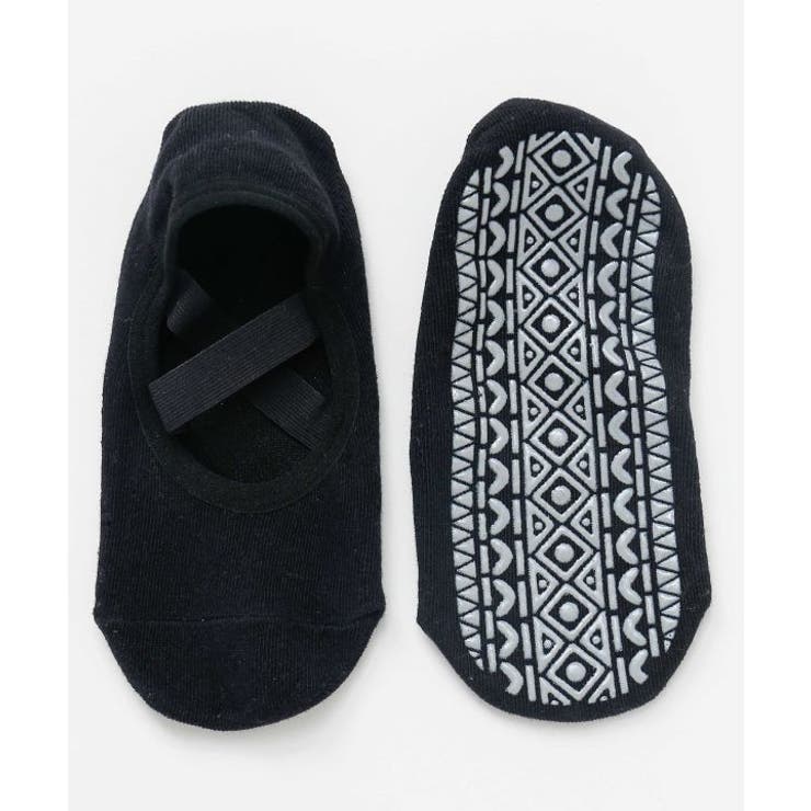 ブラック×ブラック | 【マウナロア】カラーレッスンソックス | アミナコレクション 