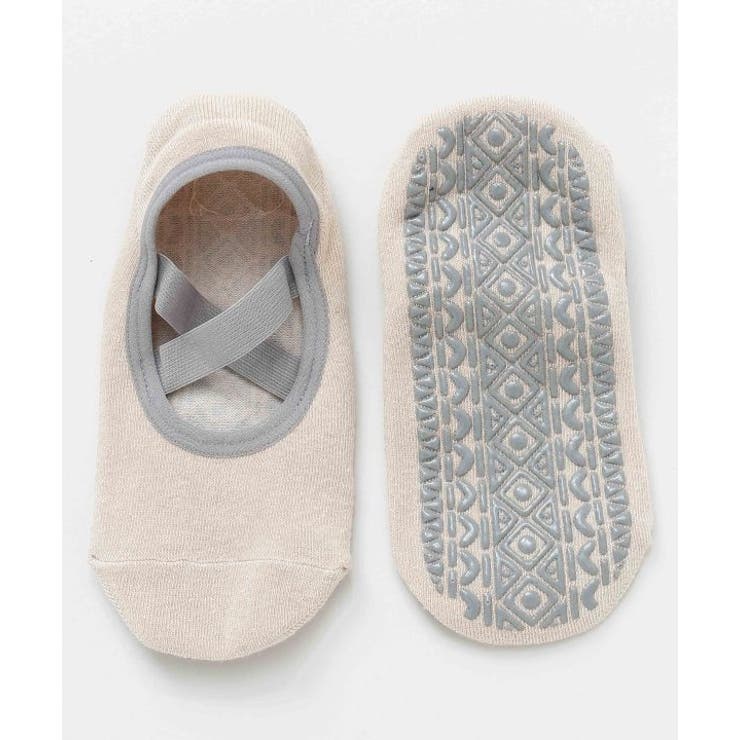 ベージュ | 【マウナロア】カラーレッスンソックス | アミナコレクション 