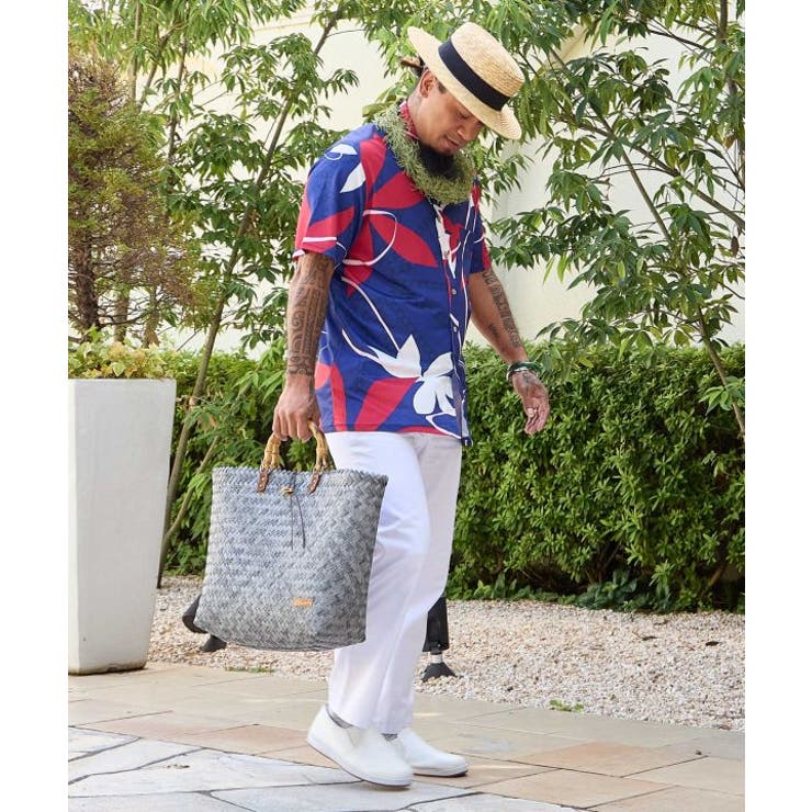 【マウナロア】ハンドルかごバッグL | アミナコレクション  | 詳細画像1 