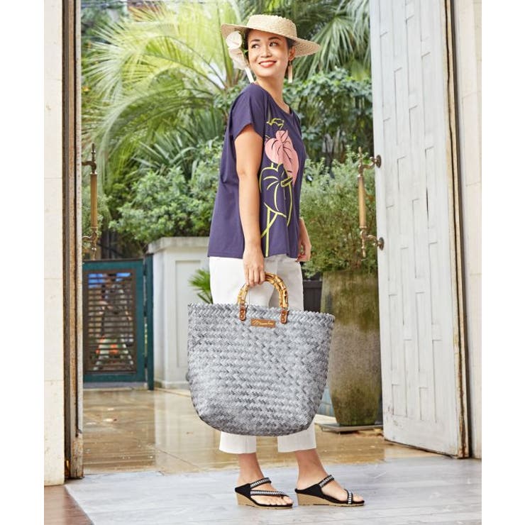 【マウナロア】ハンドルかごバッグL | アミナコレクション  | 詳細画像15 