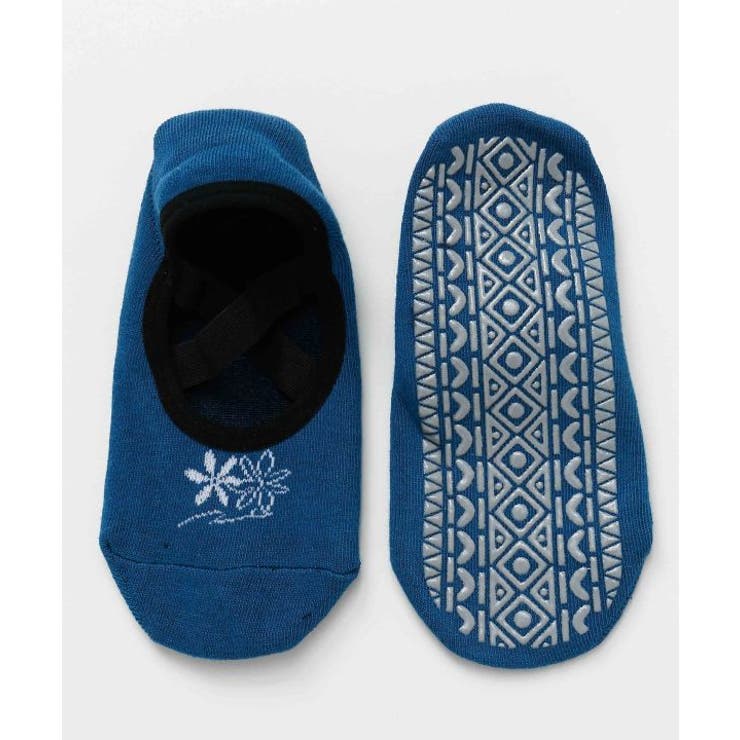 ネイビー | 【マウナロア】ティアレレッスンソックス | アミナコレクション 