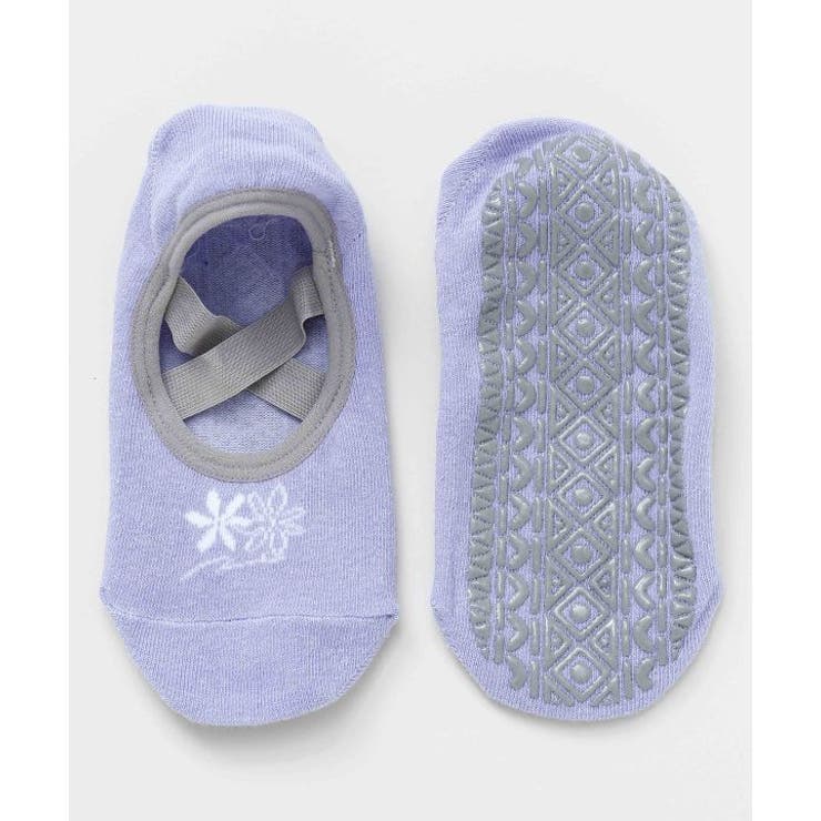 パープル | 【マウナロア】ティアレレッスンソックス | アミナコレクション 