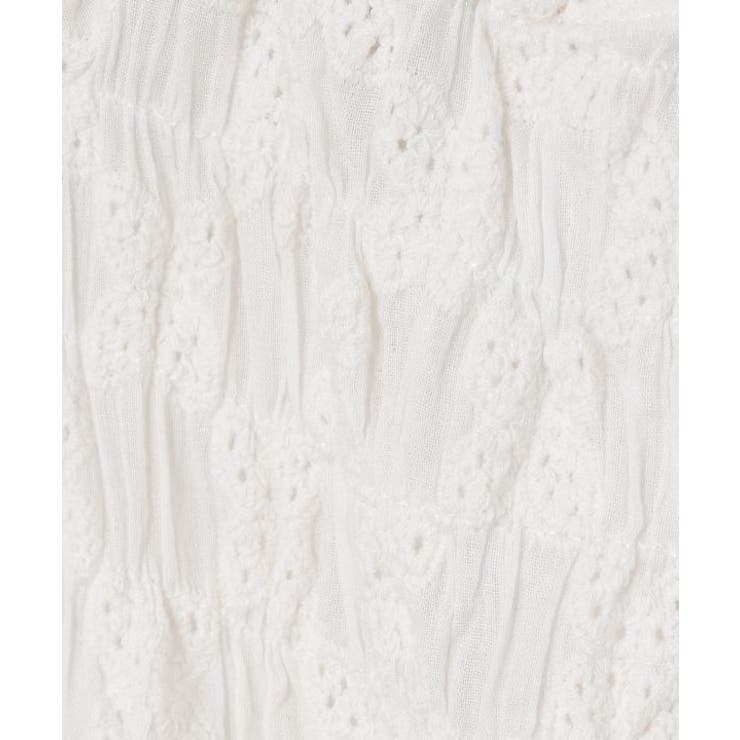 【マウナロア】フレンチレースギャザーブラウス | アミナコレクション  | 詳細画像17 