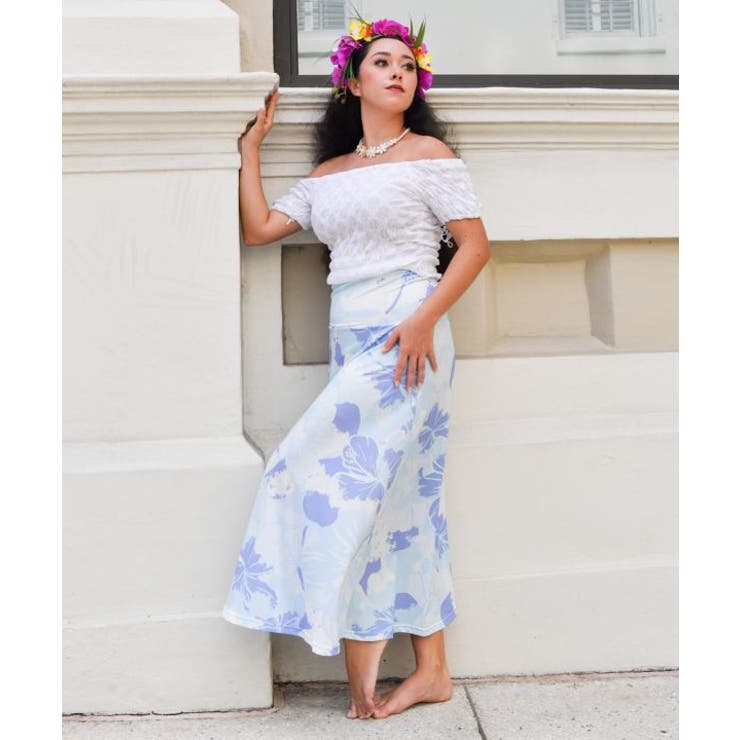 【マウナロア】フレンチレースギャザーブラウス | アミナコレクション  | 詳細画像2 