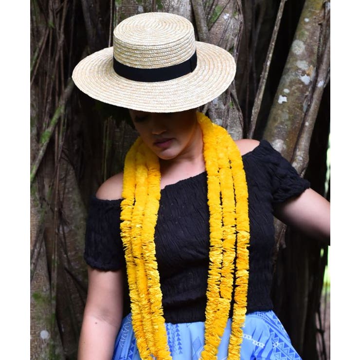 【マウナロア】フレンチレースギャザーブラウス | アミナコレクション  | 詳細画像3 