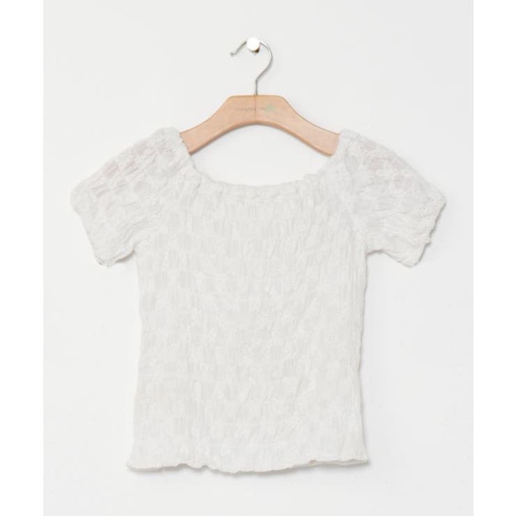 【マウナロア】フレンチレースギャザーブラウス | アミナコレクション  | 詳細画像9 