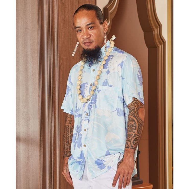 【マウナロア】プアアロアロメンズシャツ | アミナコレクション | 詳細画像16 