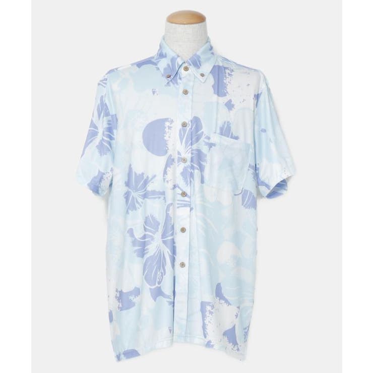 ライトブルー | 【マウナロア】プアアロアロメンズシャツ | アミナコレクション