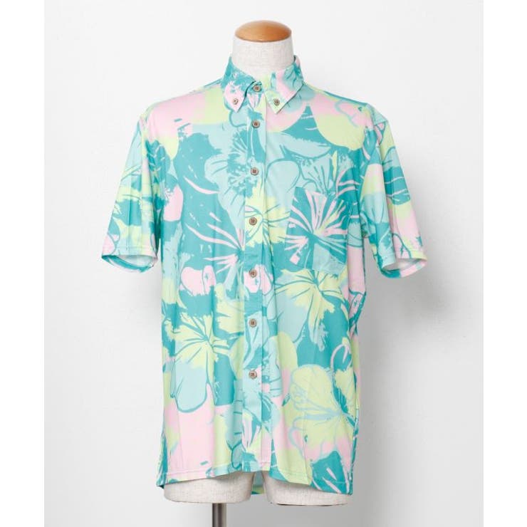 ライム | 【マウナロア】プアアロアロメンズシャツ | アミナコレクション