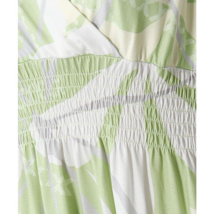 【マウナロア】Ocean Blue Bird ティアレトアノースリーブドレス | アミナコレクション  | 詳細画像6 