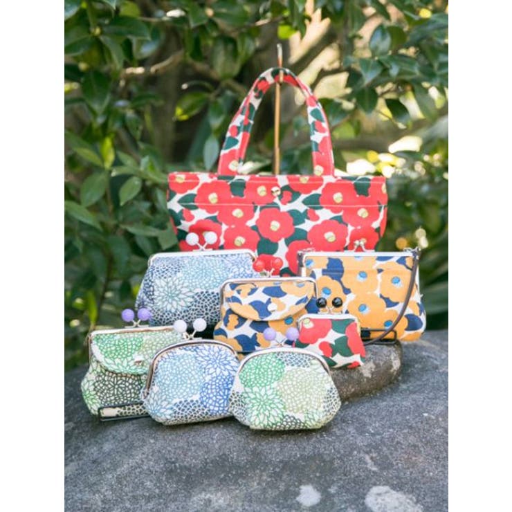 【カヤ】帆布堂 花衣たわらがま口 | アミナコレクション  | 詳細画像1 