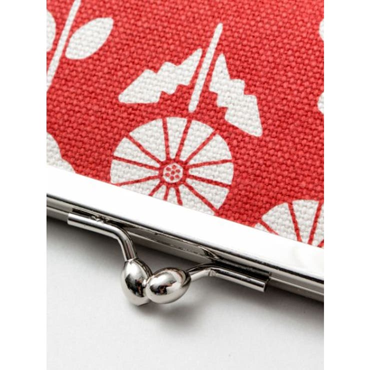 【カヤ】東欧風プリント帆布がま口財布 | アミナコレクション  | 詳細画像1 