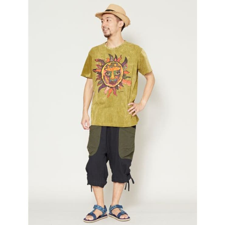 チャイハネ エスニック柄メンズtシャツ 品番 Acnw チャイハネのメンズファッション通販 Shoplist ショップリスト