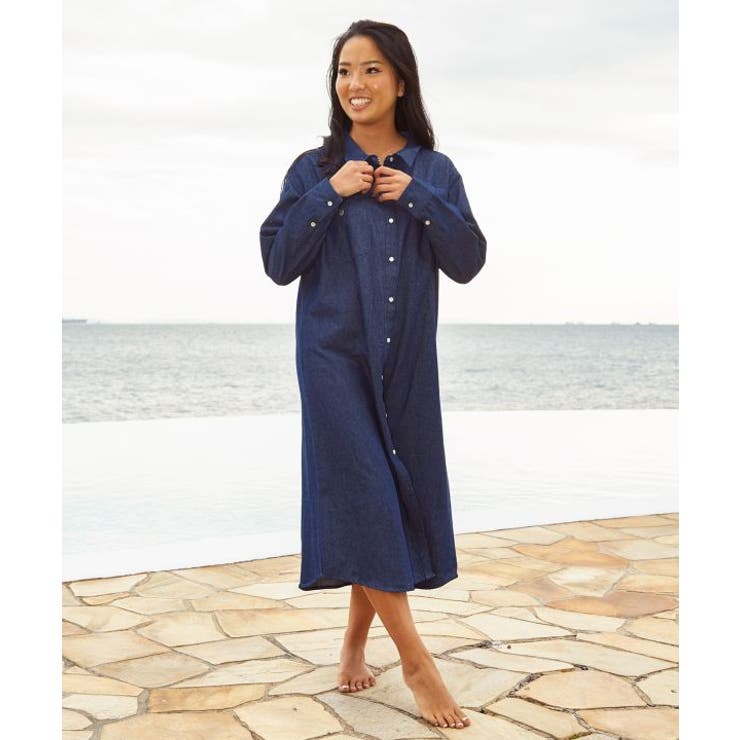 Kahiko ポーマイダンガリーシャツワンピース 品番 Acnw チャイハネ チャイハネ のレディースファッション通販 Shoplist ショップリスト