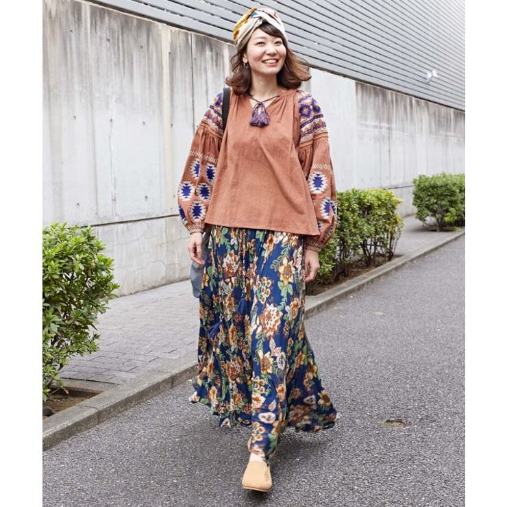 チャイハネ ボタニカル柄ロングスカート 品番 Acnw チャイハネ チャイハネ のレディースファッション 通販 Shoplist ショップリスト