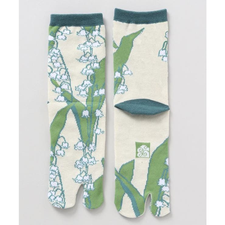 【カヤ】足袋型くつ下23～25cm 鈴蘭 | アミナコレクション  | 詳細画像1 