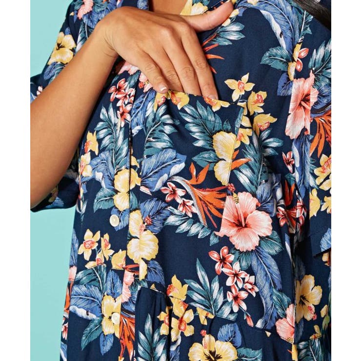 Kahiko】プワナアロハシャツワンピース[品番：ACNW0018019