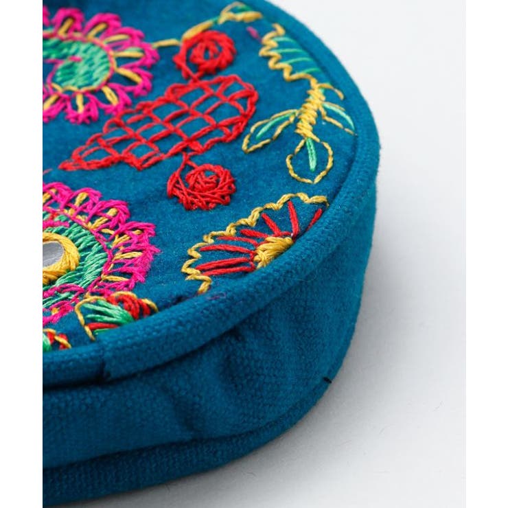 【チャイハネ】アラウンドミラー刺繍ポーチ | アミナコレクション  | 詳細画像1 