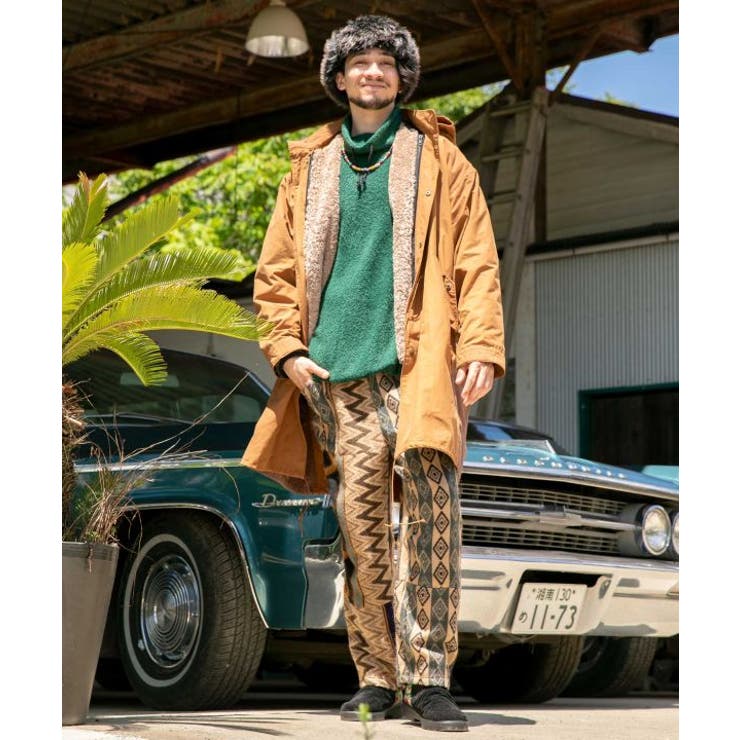 チャイハネ】キリム柄刺繍MEN'Sコート[品番：ACNW0023492]｜アミナ