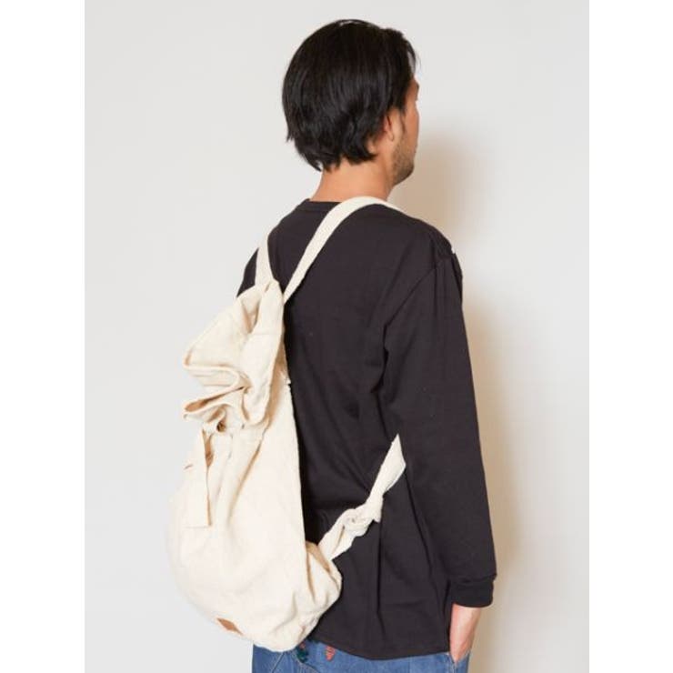 【チャイハネ】ネパールコットンWHITEリュック(ユニセックス) | アミナコレクション  | 詳細画像2