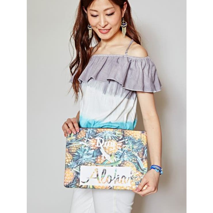 【Kahiko】フォトサマークラッチバッグ | アミナコレクション  | 詳細画像2