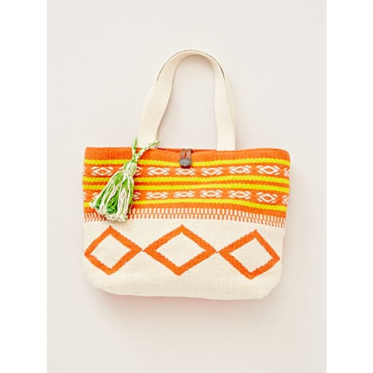 【チャイハネ】HAND WOVEN RUGS メキシカン柄織りトートバッグ | アミナコレクション  | 詳細画像2