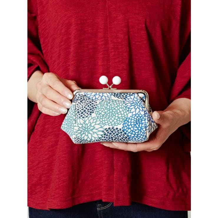 【カヤ】帆布堂 花衣たわらがま口 | アミナコレクション  | 詳細画像2 