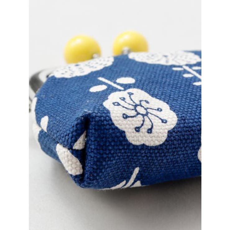 【カヤ】東欧風プリント帆布角がま口 | アミナコレクション  | 詳細画像2 